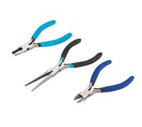 BlueSpot Impugnatura Morbida Mini Pinza Set 3 PC Ago Naso Combinazione Lato Cut