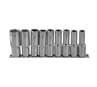 BlueSpot Metrico 1.3cm Drive Set di Profonda Presa 9 Pezzi Singolo Esagonale B/