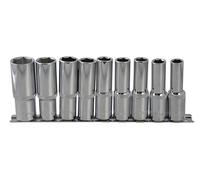 BlueSpot Metrico 1.3cm Drive Set di Profonda Presa 9 Pezzi Singolo Esagonale B/