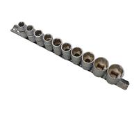 BlueSpot Metrico 1.3cm Drive Standard Presa Set 10 Pezzi Singolo Hex B/S01526