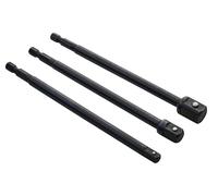 Bluespot - Set di adattatori per bussole, 3 pezzi, realizzati in acciaio al cromo vanadio per una maggiore resistenza e durata