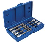 BlueSpot Tools 01514 Extra Lungo 3/8in Quadrato Drive TORX Bit Sockets 7 Pezzi