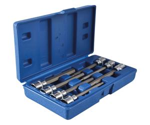 BlueSpot Tools 01516 extra Lungo 1cm Attacco Quadro Punta Esagonale Prese 7Piece