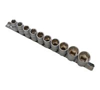 BlueSpot Tools 01526 Bussole su Barra Set Di 10 Metrico 1.3cm Drive