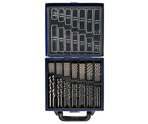 BlueSpot Tools 20348 99PCE - Set di Punte per Trapano Metriche HSS (1,5-10 mm)