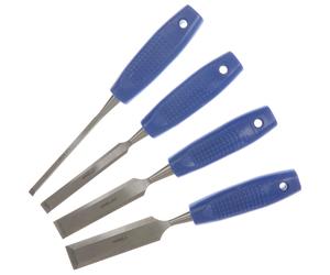 BlueSpot Tools 28124 Legno Set Scalpelli, 4 Pezzi