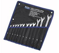 BlueSpot Tools extra Lungo Set di Chiavi Combinate, 12 Pezzi B/S04124