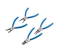 BlueSpot Tools 8702 Set Pinze Per Anelli Elastici, 4 Pezzi