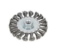 BlueSpot Tools Piatto Twist Nodo Spazzola a Disco Metallica 100mm M14 X 2 Per B/