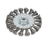 BlueSpot Tools Piatto Twist Nodo Spazzola a Disco Metallica 100mm M14 X 2 Per B/