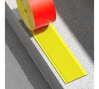 BlueStair - Bordo protettivo per gradini da 5 cm, autoadesivo, antiscivolo, impermeabile, per uso interno/esterno, rotolo da 30 m, soluzione di sicurezza durevole per migliorare le scale