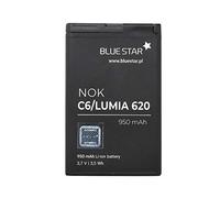 Bluestar Batteria di ricambio compatibile con Nokia Lumia 620 950 mAh Batteria di ricambio per cellulare Accu BL-4