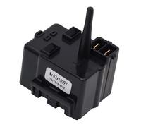 BlueStars - Parte di ricambio per relè e sovraccarico, ultra resistente, WR07X10097, compatibile con frigoriferi GE, sostituisce 1265640 AP4300623 PS1766101 513604045