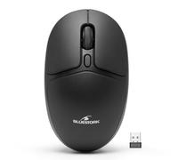 Bluestork - M-WL-OFF25 - Mouse wireless Dongle USB 2.4 GHZ - Mouse Bluetooth Ultra compatto - Mouse senza fili silenzioso, Ambidestro, 1600 Dpi, Comodo - PC e Mac - 2024