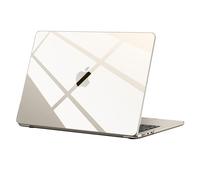 BlueSwan Cover Compatibile con MacBook Air M5 13,6 Pollici M4 M3 M2 2026 2025 2024 2022 A3449 A3240 A3113 A2681 con Touch ID, Mac 13 Plastica Custodia Rigida Case - Crystal Galassia Transparent