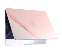 BlueSwan Custodia Compatibile con Cover MacBook Air 13 M4 2025 M3 2024 M2 2022 Mac Book Air 13,6 Pollici Laptop Case A2681 A3113 A3240 PP Resistente ai Graffi si Adatta Bene - Rosa Pesca Opaco