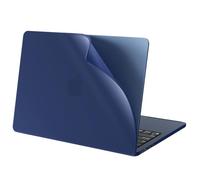 BlueSwan Custodia Compatibile con Cover MacBook Air 13 M5 2026 M4 2025 M3 2024 M2 2022 Mac Book Air 13,6 Pollici Laptop PP Case A3449 A3113 A3240 Resistente ai Graffi si Bene - Opaco Blu Mezzanotte