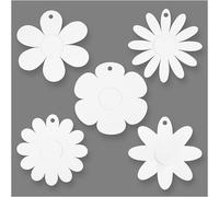 Blüten, D: 20 cm, weiß, 15 Stück