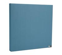 Bluetone Acoustics Wall Panel Pro - Pannelli fonoassorbenti professionali per eliminare rumore ed eco - Pannelli acustici per studio, ufficio, soggiorno (50x50x5cm, Mare blu)