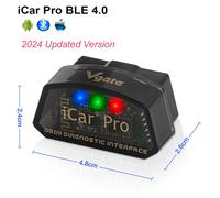 Bluetooth 4.0 ELM327 Vgate iCar Pro WIFI iOS OBDII Strumenti diagnostici automatici EOBD OBD 2 Lettore di codici iCar Pro OBD2 Strumenti scanner