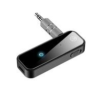 Bluetooth 5.0 Transmitter And Receiver, 2-in-1 Wireless 3.5mm Adapter 2 Devices Simultaneously Bluetooth 5.0 Transmitter for Tv/home Sound System/car