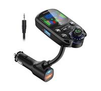 Bluetooth 5.3 Fm Transmitter, Qc3.0 Pd30w Car Charger Hands Free Car Kit