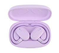 Bluetooth 5.4 Translator Earbuds con 140 Lingue Translazione in Tempo Reale - Earbud di Cancellazione del Rumore Intelligente ANC, con Custodia di Ricarica Touchscreen, Ritardo (BLACK) (PURPLE)