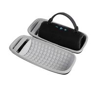 Bluetooth Altoparlanti Borsa protettiva antipolvere Per JBL Charge6 Audio Organizzatore Generazione di custodia rigida con maniglia e tracolla Accessori (Fodera grigia)
