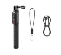 BlueTooth - Bastone per selfie con telecomando per fotocamera sportiva Insta360, accessori per montaggio su supporto per cellulare (tipo a tre ganasce)