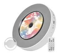 Bluetooth CD Player,Portable CD Player,with Remote Control,LED Display,Supported Formats CD/CDR/CD-RW/MP3/WMA,for Home or Kids Gift(Gray)