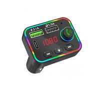 Bluetooth-compatible Car MP3 Player with Voice Broadcasting Vehicle Charger for Android Phones for iPhone