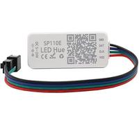 Bluetooth Controller SP110E LED Controller Bluetooth Smart iOS/Android App 1024 Pixel per SK6812 RGB RGBW APA102 WS2801 RGB/RGBW striscia LED DC 5-24V