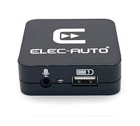 Bluetooth e interfaccia ausiliaria per auto ALFA ROMEO, FIAT, LANCIA| Kit di streaming audio in vivavoce con microfono | Caricabatterie per smartphone | Scatola da incasso invisibile | Accessori per a