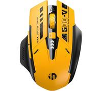 Bluetooth Mouse,Rechargeable Wireless Mouse with Tri-Mode (BT 5.0/4.0+2.4GHz), Visible Battery Level, Ergonomic Design Silent Wireless Mouse for Lapto