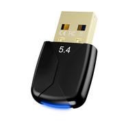 Bluetooth per PC Dongle, RENGOGA USB Bluetooth 5.4 Adattatore Chiavetta USB Bluetooth per PC Controller PS5 PS4 Switch Tastiera Mouse Auriculares, Ricevitore Bluetooth USB para Windows 11/10/8.1/7