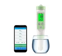 Bluetooth PH Meter PH/EC/TDS/TEMP Meter APP Controllo Intelligente Tester Di Qualità Acqua ATC For Acquari Con Acqua Potabile(BLE-9901)