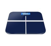 Bluetooth Smart Body Fat Scale Digital Body Bilance Con Schermo LCD Pesatura Elettronica Strumenti For L'analisi Della Composizione BMI Facile Da Usare(Blue USB Charging)