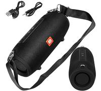 Nuovo 2x 6W Bluetooth Altoparlante Audio Portatile Radio FM SD Slot AUX Boomb...