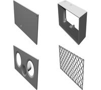 Bluetooth Speaker Case Vintage Style for Dual 2-inch Guitar Amplifier