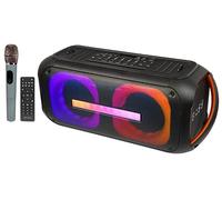 BLUETOOTH SPEAKER MICROFONO USB BOOMBOX PORTATILE