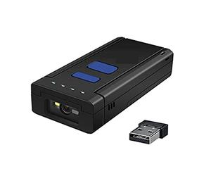 Bluetooth wireless Barcode Scanner Mini Lettore portatile Portable Red Light Pocket Bar Gun Per i punti vendita dei supermercati