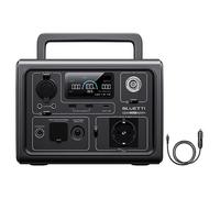 BLUETTI Centrale Elettrica Portatile EB3A, 268Wh LiFePO4 Batteria, 600W (1200W Picco) AC Uscita, Ricarica da 0-80% in 30 Minuti, Generatore Solare per Campeggio ((Cavo di Ricarica per Auto Incluso)