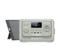 BLUETTI Elite 30 V2 Power Station Portatile | 600W 288Wh - Elite 30 V2+100W | 600 W 288 Wh | Grigio Sabbia Chiaro
