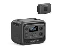BLUETTI Elite 300 con Charger 2 (spedito separatamente): 3014,4Wh LFP Batteria, ricarica auto rapida fino a 1000W, piena in 3,2 ore. 2400W AC (4800W picco) per casa, campeggio e camper.