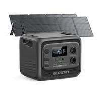 BLUETTI Elite 300 generatore solare con 2×200W pannelli (spediti separatamente), batteria LFP 3014,4Wh, prese AC 2400W (4800W picco). Compatto 3kWh per backup casa, campeggio e camper.