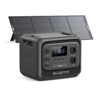 BLUETTI Elite 300 generatore solare con pannello 350W (spedito separatamente), batteria LFP 3014,4Wh, prese AC 2400W (4800W picco). Compatto 3kWh per backup casa, campeggio e camper.