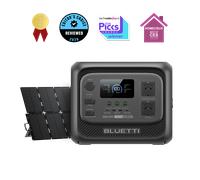 BLUETTI Elite 300 Power Station Portatile | 2.400W, 3.014,4Wh - Elite 300+500W | 2.400W 3.014,4Wh 500W Kit Solare