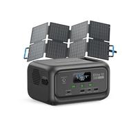 BLUETTI Generatore Solare Portatile Elite 10 con Pannello Solare da 60W (spedizione separata), 128Wh, 200W AC, compatto e leggero, ideale per campeggio, viaggi, blackout ed emergenze UPS.