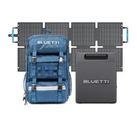 BLUETTI Zaino solare Power Station Handsfree 2 con pannello da 60 W incluso, generatore LiFePO4 da 512 Wh 700 W con zaino da 60 litri, sistema di energia solare tutto in uno per escursionismo