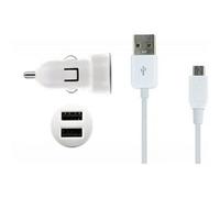 Blueway, Caricabatterie mini USB per accendisigari da 2A con cavo micro USB